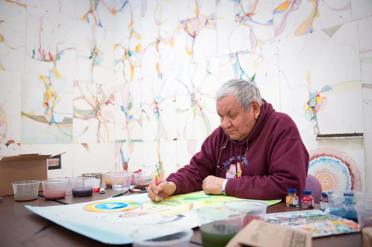 pioneering_first_nations_artist_from_canada,_alex_janvier,_passes_away_at_89